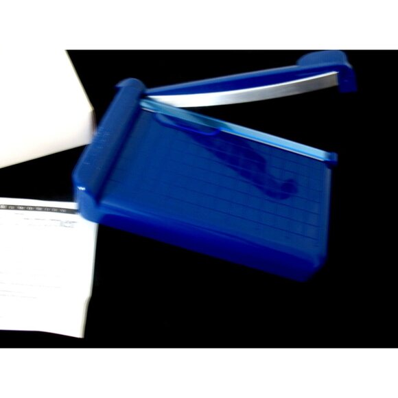 Vintage Creative Memories Personal Paper Trimmer New Blue - Picture 3 of 4